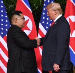 Kim meets with Trump