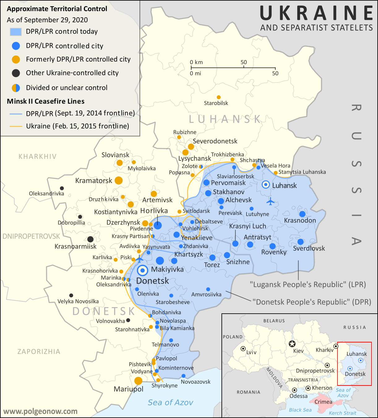 Краснодон украина карта